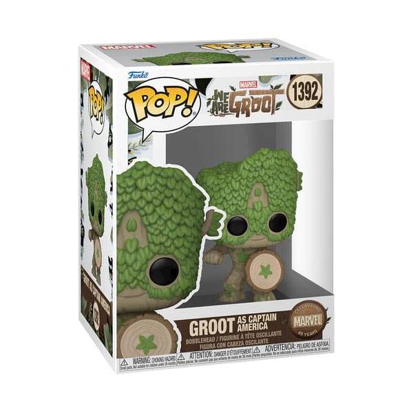 Funko POP! We Are Groot Captain America 1392