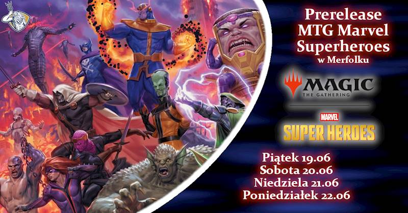 Prerelease Marvel Superheroes Niedziela 21.06