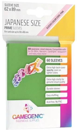 Koszulki Gamegenic Prime Japanese Green