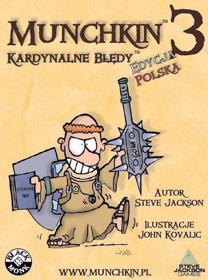 Munchkin 3 Kardynalne Błędy