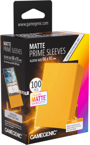 Koszulki Gamegenic Matte Prime Sleeves Orange