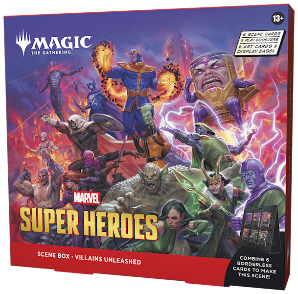 MtG Marvel Super Heroes Scene Box Villains Unleash
