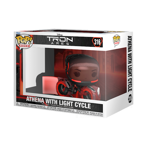 Funko POP! Tron Ares Athena With Light Cycle 316
