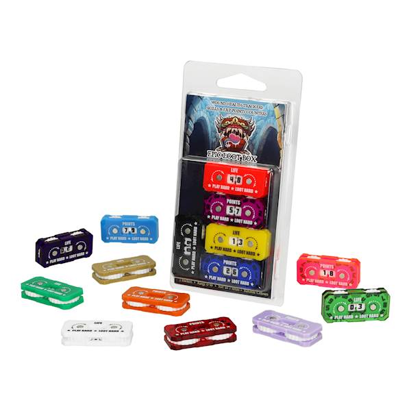 Tracker EpicLootBox Podwójny Prostokąt 0-99