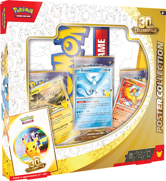 PTCG 30th Celebration Poster Collection