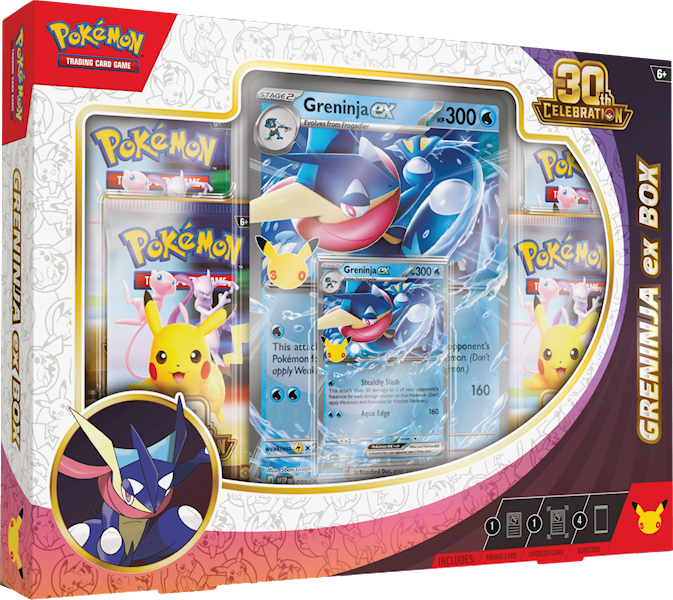 PTCG 30th Celebration Ex Box Greninja ex 