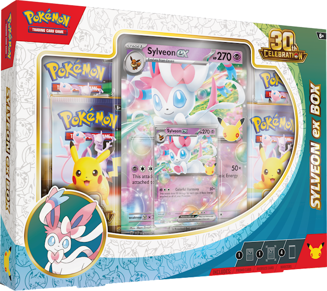 PTCG 30th Celebration Ex Box Sylveon ex