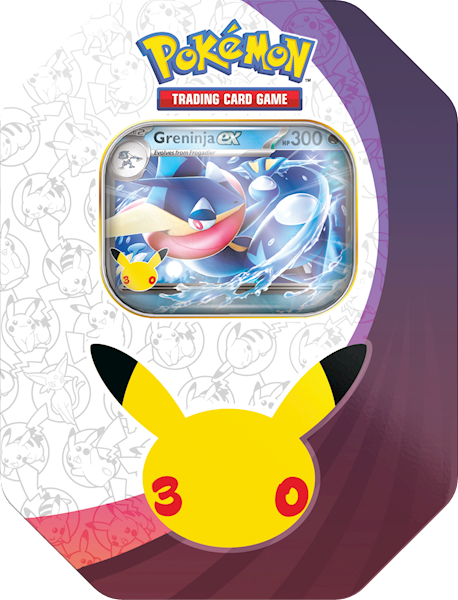 PTCG 30th Celebration Tin Greninja ex