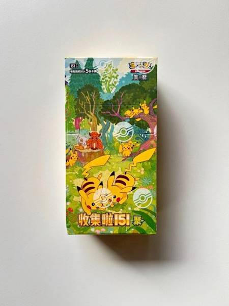 PTCG 151 Gathering Booster Box CHN