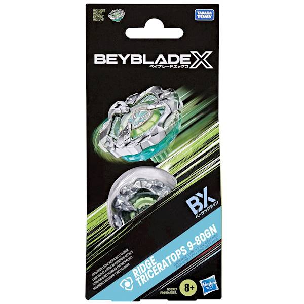Beyblade X Ridge Triceratops 9-80GN BX Booster Set