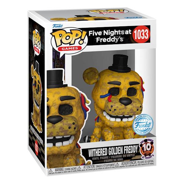Funko POP! FNAF Withered Golden Freddy 1033