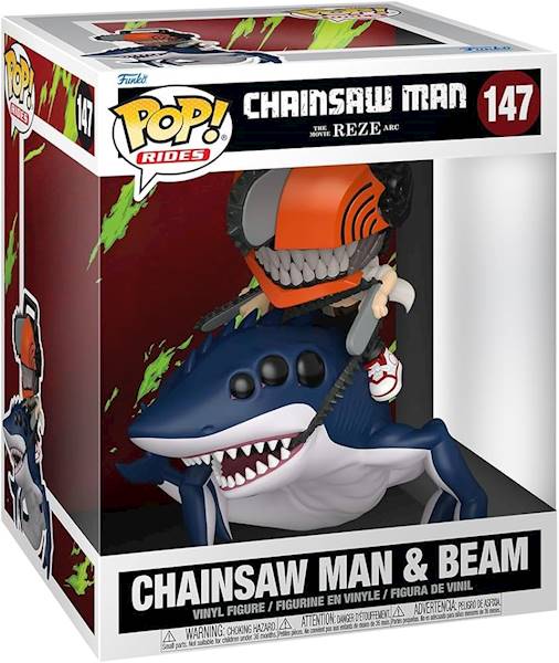 Funko POP! Chainsawman Chainsaw man & Beam 147