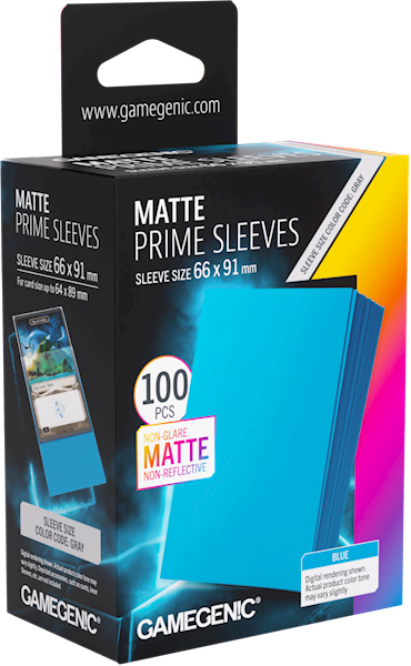 Koszulki Gamegenic Matte Prime Sleeves Blue