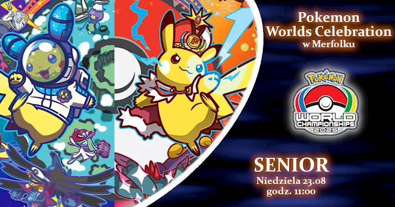 Pokemon Worlds Celebration w Merfolku SENIOR