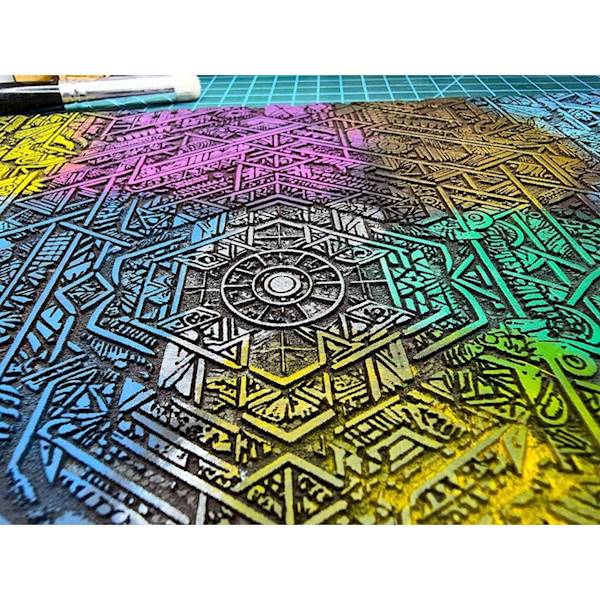 Paleta Drybrush A5 Mandala