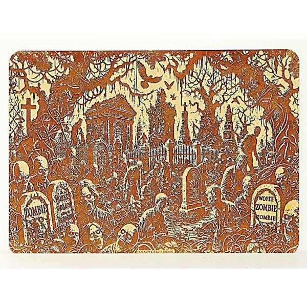 Paleta Drybrush A6 Zombie