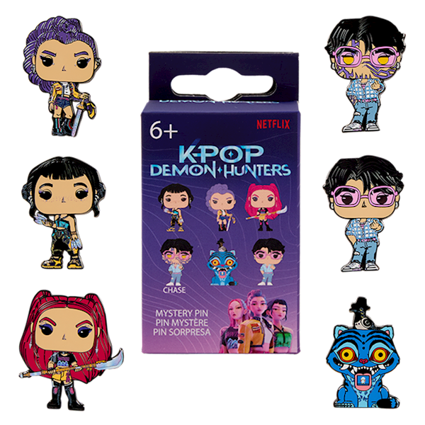 K-Pop Demon Hunters Pins Blind Box