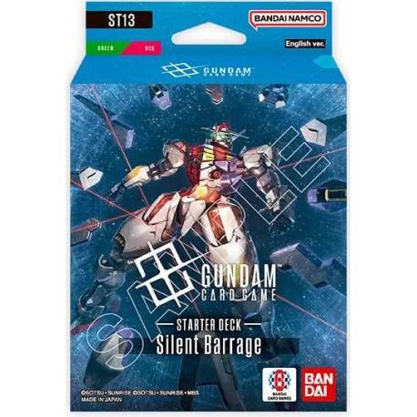 Gundam TCG Starter Deck ST13 Silent Barrage