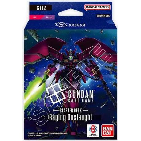 Gundam TCG Starter Deck ST12 Raging Onslaught