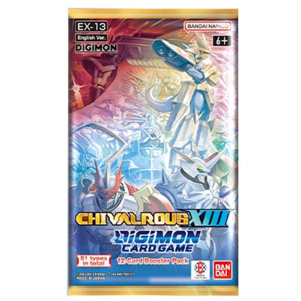 Digimon Card Game Chivalrous XIII EX13 Booster