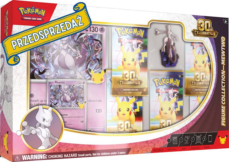 PTCG 30th Celebration Figure Collection Mewtwo