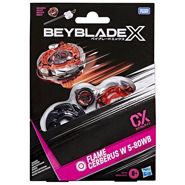 Beyblade X Flame Cerberus W 5-80WB CX Starter Set