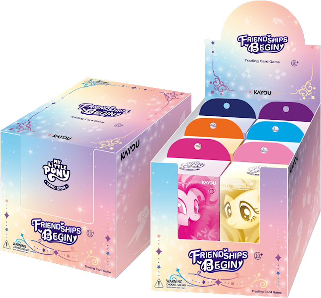 MyLittlePonyTCG Friendships Begin StarterDeck Box