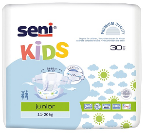 Seni Kids Junior 11-20 kg A30 Pieluchy na rzepy
