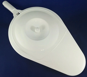 Basen sanitarny biały 