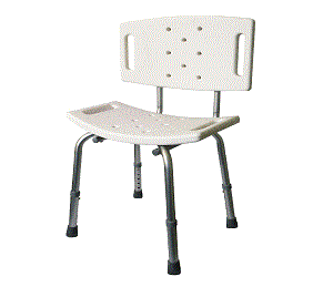 Krzesło prysznicowe z oparciem AR-203