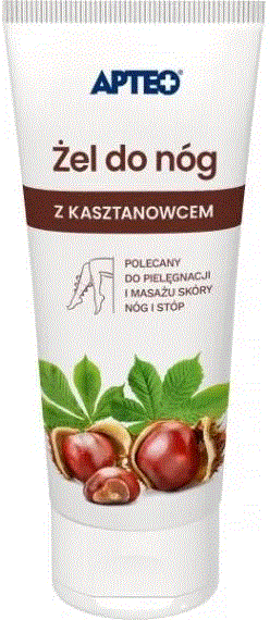 Żel do nóg z kasztanowcem 