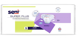 Super Seni Plus S A30 Pieluchy na rzepy