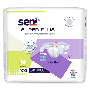 Super Seni Plus XXL A10 Pieluchy na rzepy