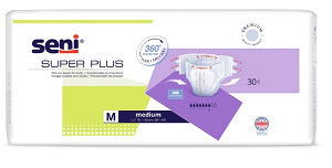 Super Seni Plus M A30 Pieluchy na rzepy