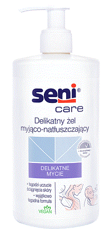 Delikatny żel myjąco- natłuszczający Seni Care 500ml
