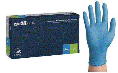 Rękawiczki nitrylowe, bezpudrowe EasyCare XS