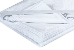 Prześcieradło z gumkami niebieskie 140x200 HG003