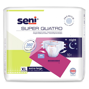 Super Seni Quatro XL A10 Pieluchy na rzepy