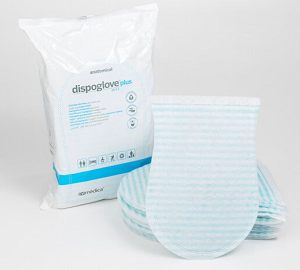 Myjka rękawica jednorazowa Dispoglove PLUS a'20