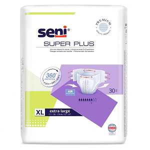 Super Seni Plus XL A30 Pieluchy na rzepy