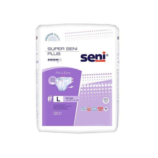 Super Seni Plus Pieluchy na rzepy
