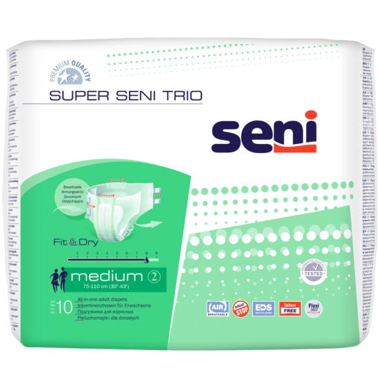 Super Seni Trio Pieluchy na rzepy