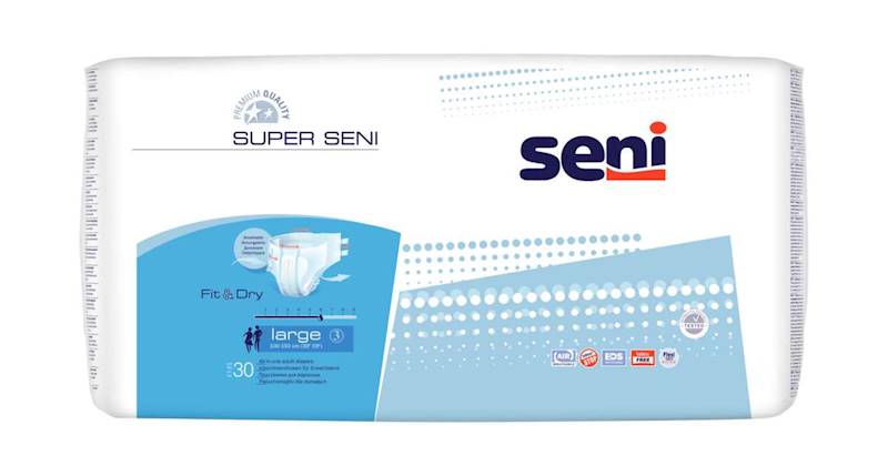 Super Seni L A30 Pieluchy na rzepy