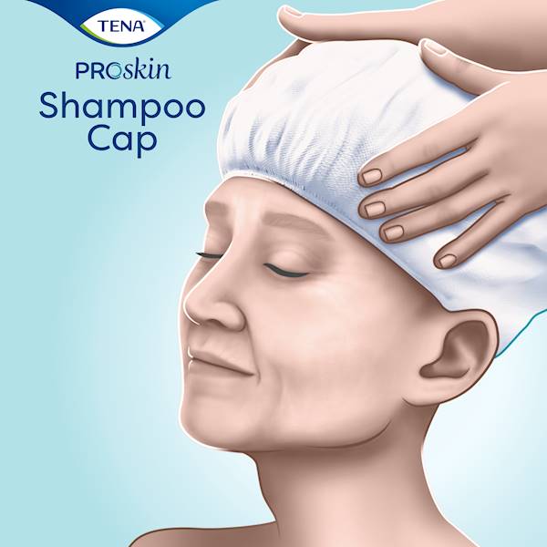 Tena Shampoo Cap czepek do mycia włosów