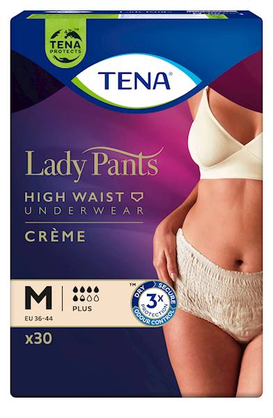 Tena Lady Pants Plus Creme M A30 Majtki