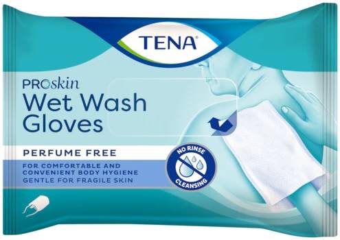 Myjki jednorazowe Tena Wet Wash Glove 8 szt.