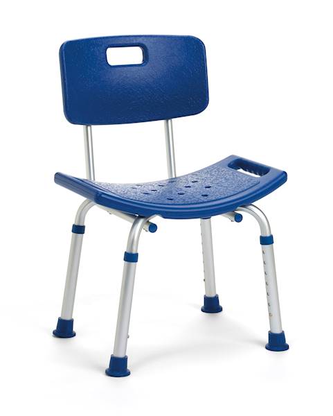 Taboret prysznicowy z oparciem Lilly 8001550 150kg