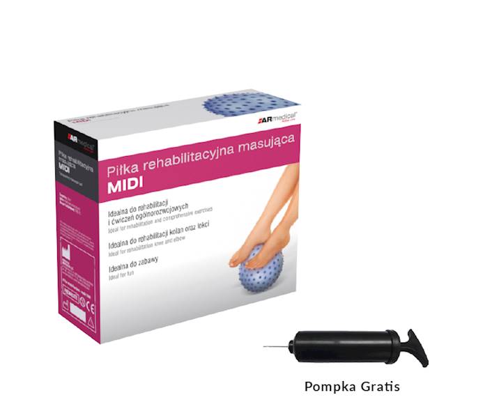 Piłka rehabilit. masująca Midi TMB-20 Armedical