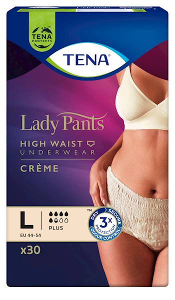 Tena Lady Pants Plus Creme L A30 Majtki
