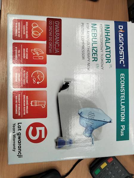 Inhalator Kompresorowy Tłokowy ECONSTELLATION Plus